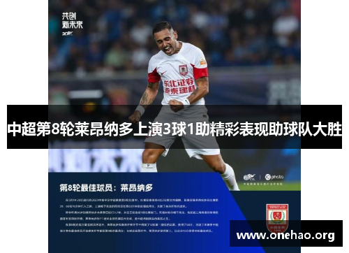 中超第8轮莱昂纳多上演3球1助精彩表现助球队大胜 中超第8轮莱昂纳多上演3球1助精彩表现助球队大胜