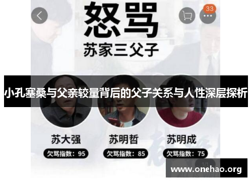 小孔塞桑与父亲较量背后的父子关系与人性深层探析 小孔塞桑与父亲较量背后的父子关系与人性深层探析